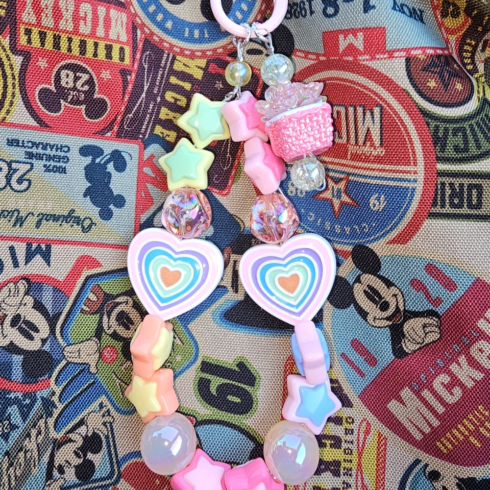 Colorful Heart and Star Kids Bracelet